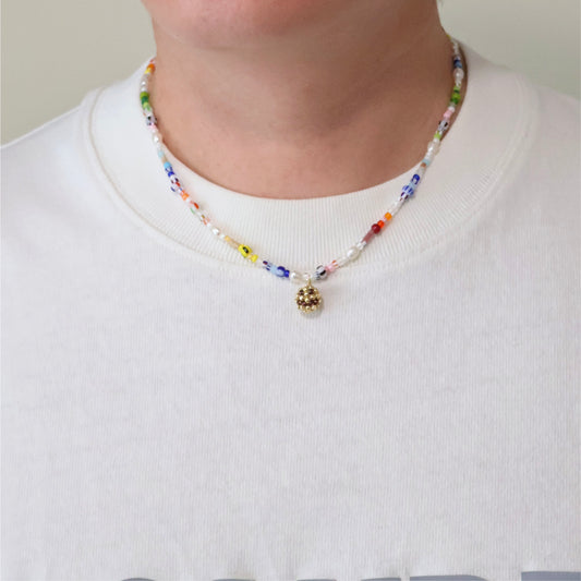 SNBC Colorful Beaded Necklace