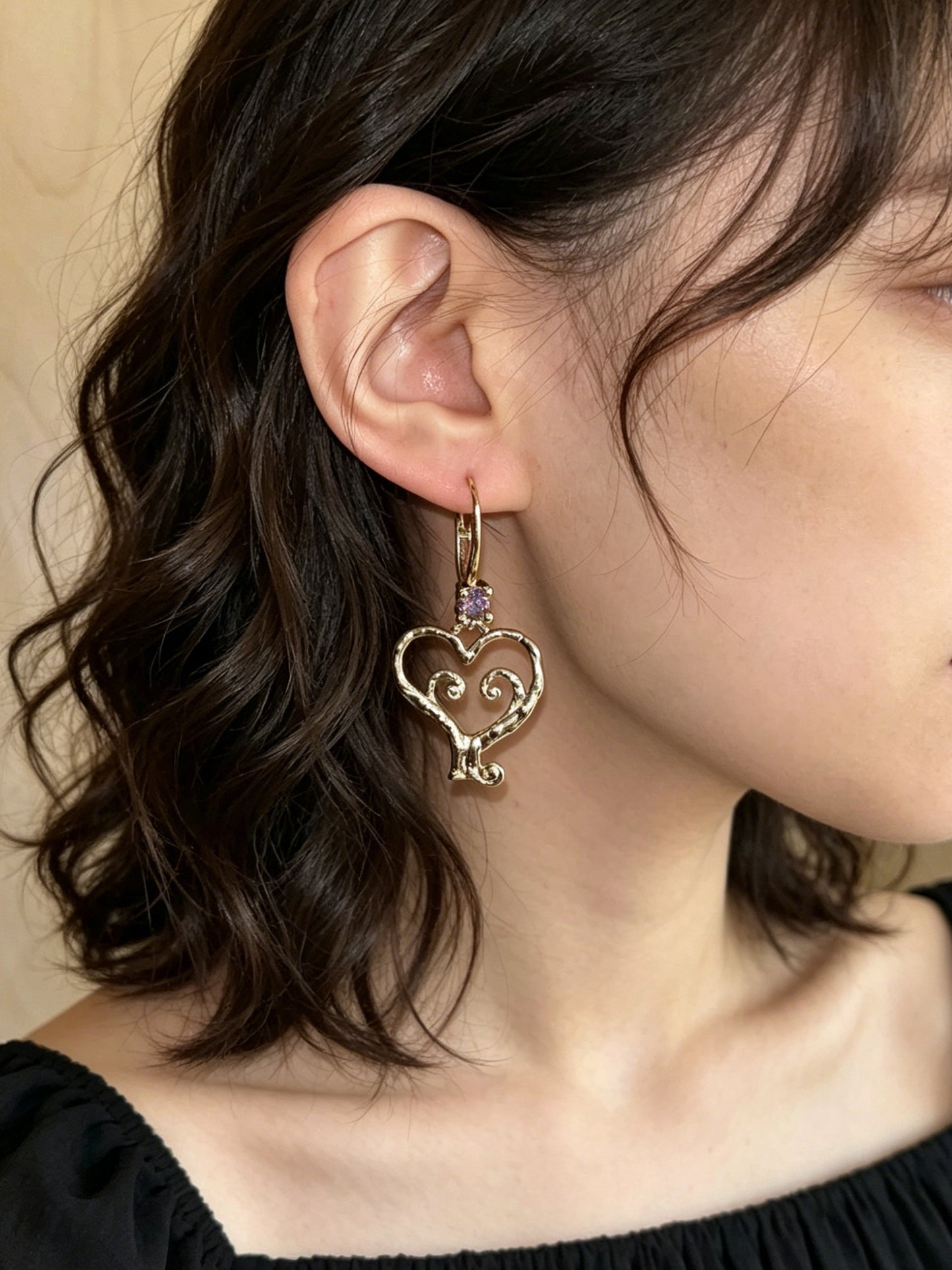 USELESS OBJECTS Infinity Key Key Earrings Pair