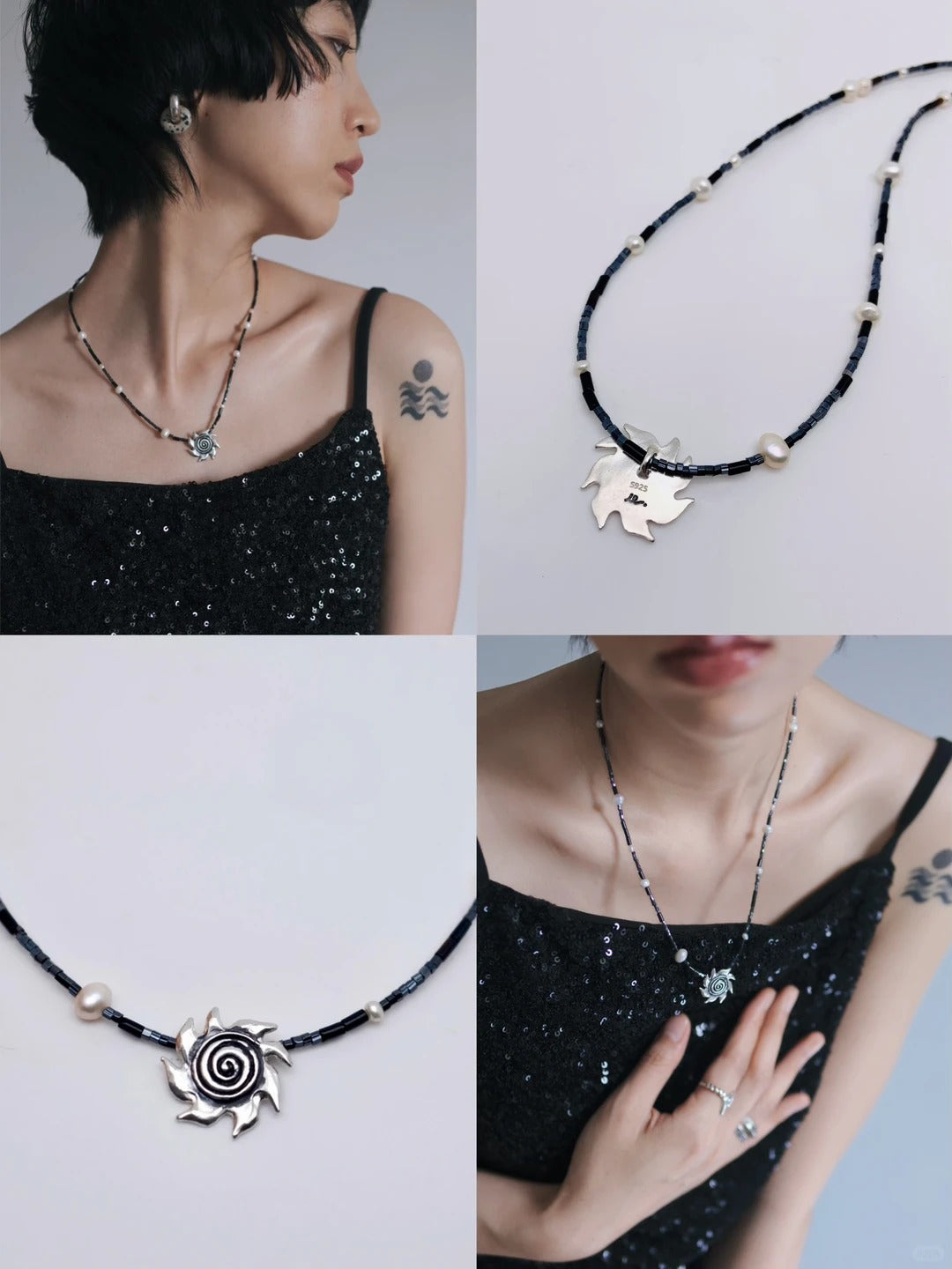MERE Necklace of the Dark Light