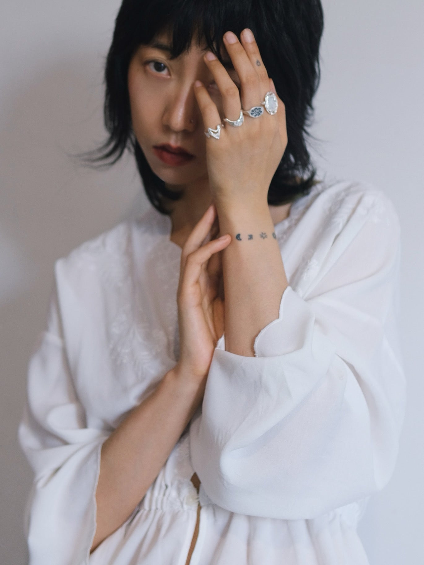 MERE Moon Open Ring