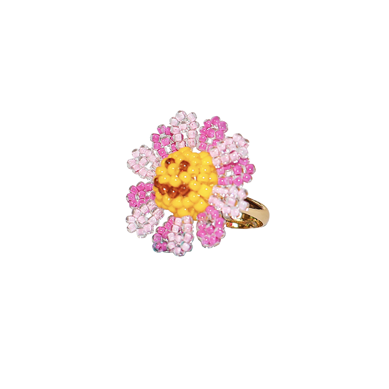 SNBC Smiley Sunflower Ring