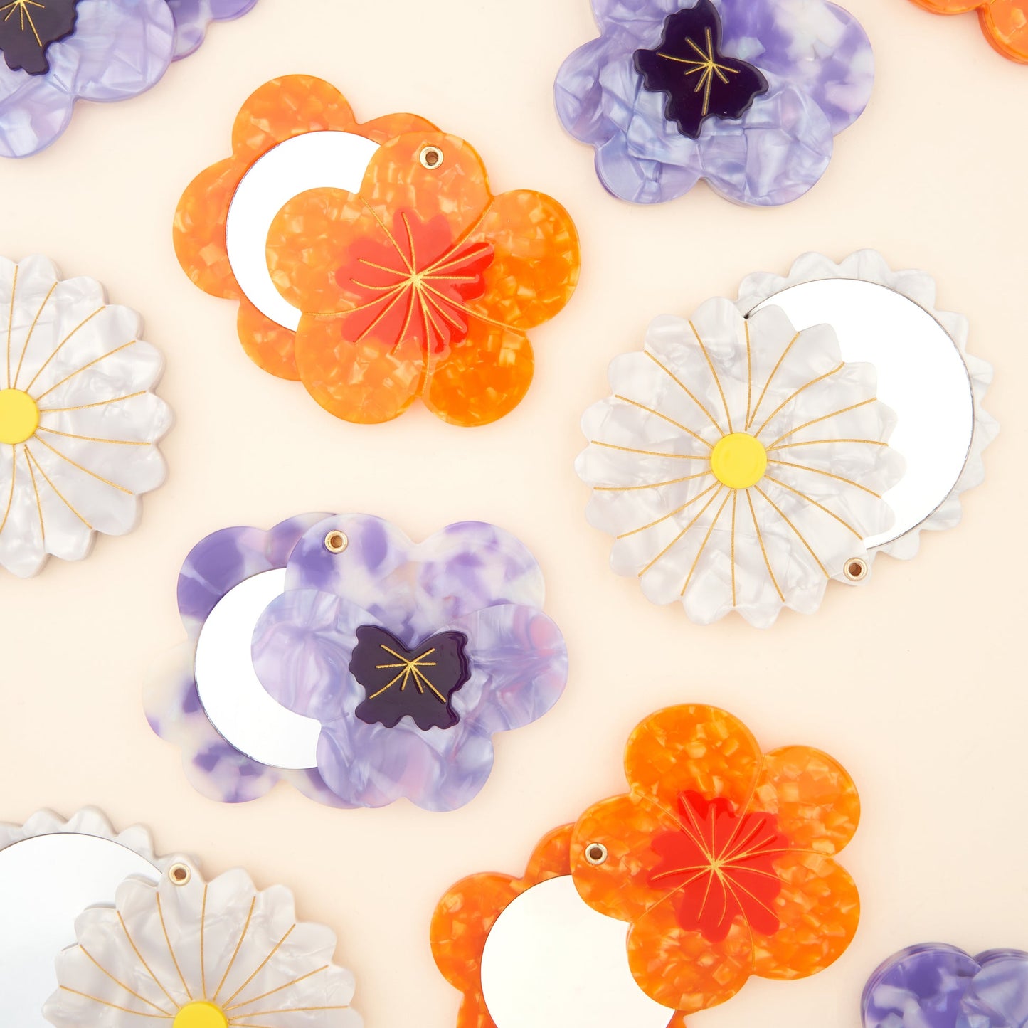 Coucou Suzette Nasturtium Mirror