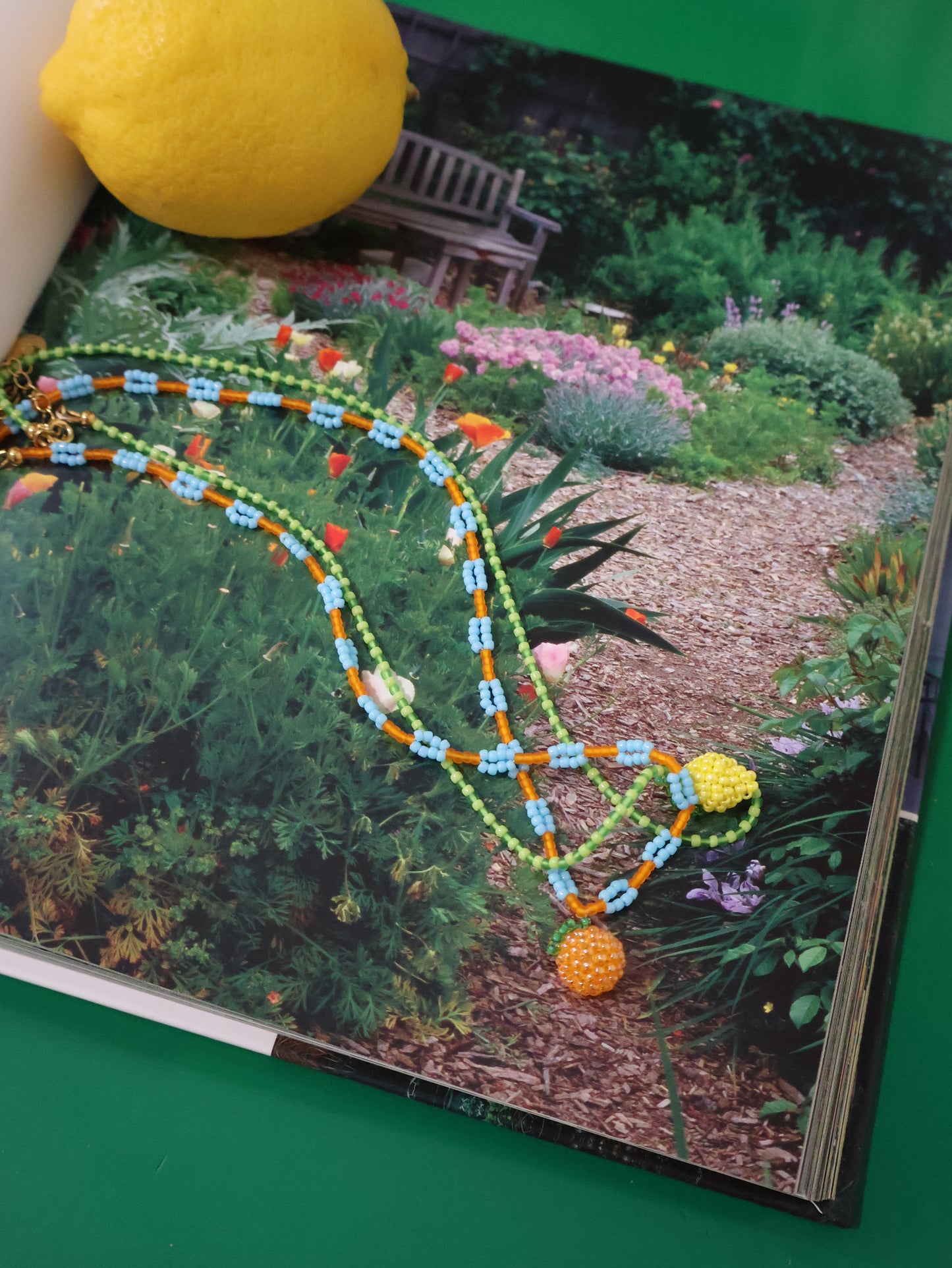 SNBC Mini Lemon Beaded Necklace