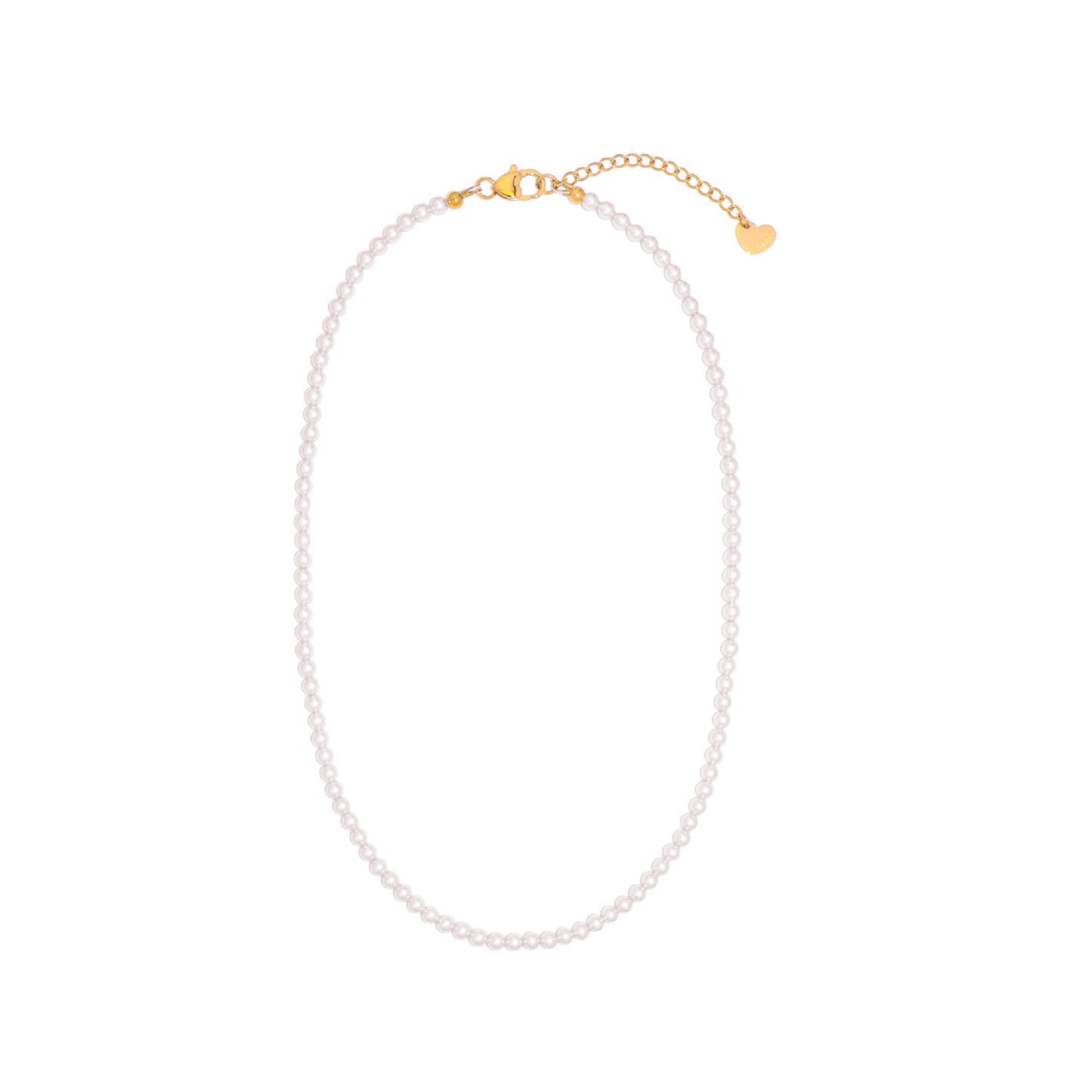 SNBC White Pearl Necklace