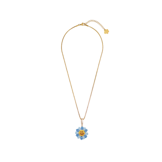 SNBC Smiley Sunflower Necklace