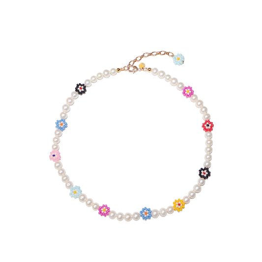 SNBC Primrose Freshwater Pearl Necklace