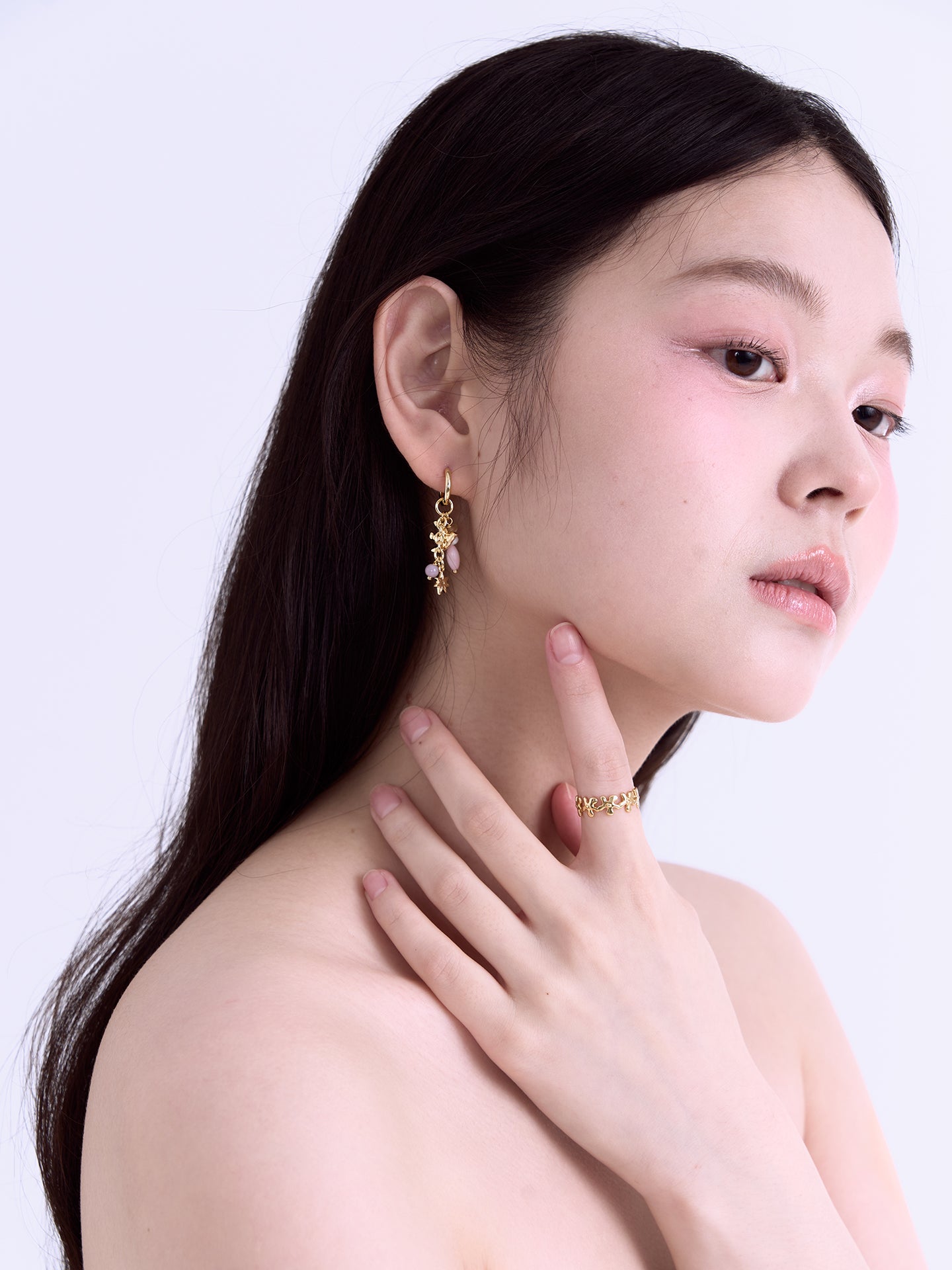 XTASTE Bird Multi-stone Earrings (Pair)