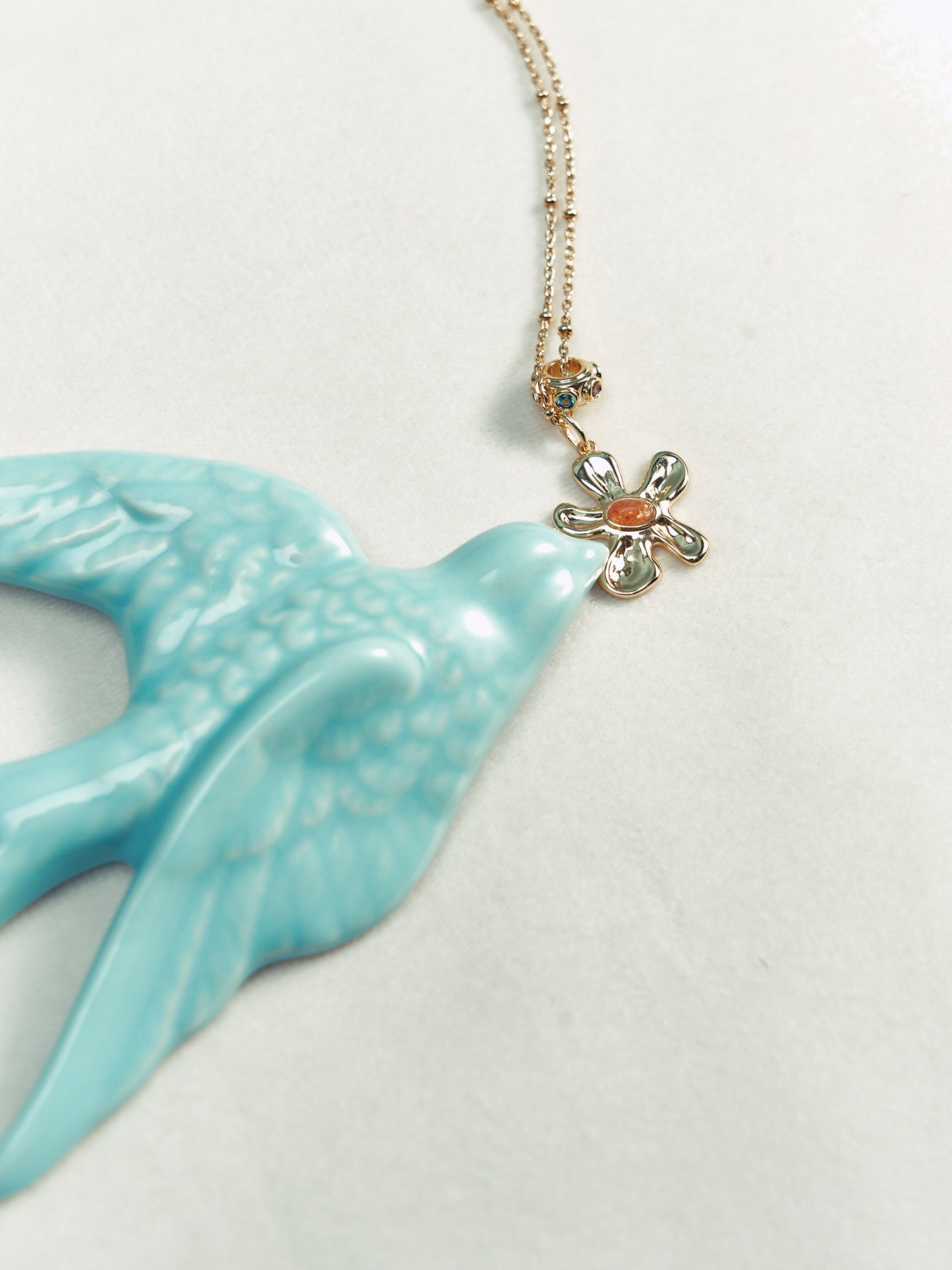 XTASTE Floral Chain Necklace