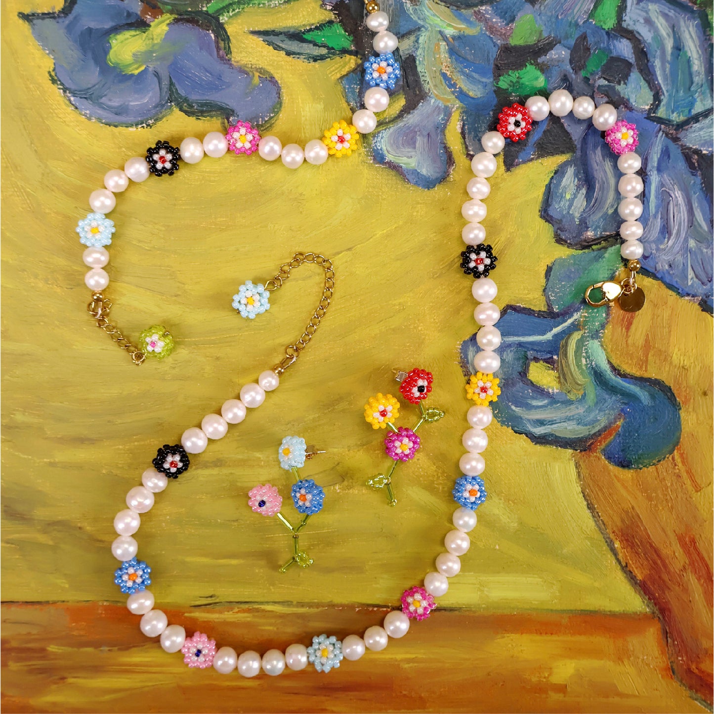 SNBC Primrose Freshwater Pearl Necklace
