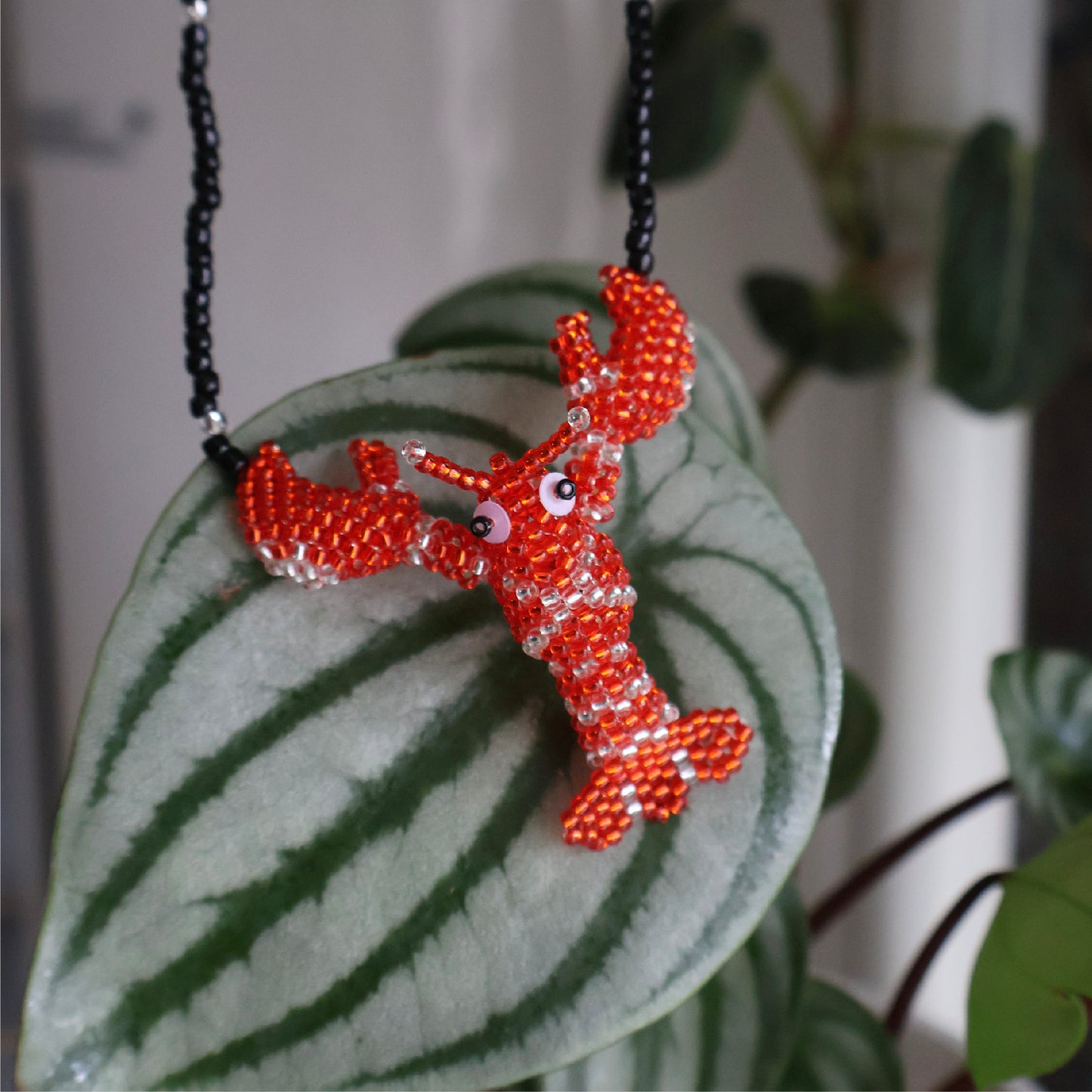 SNBC Lobster Beaded Necklace