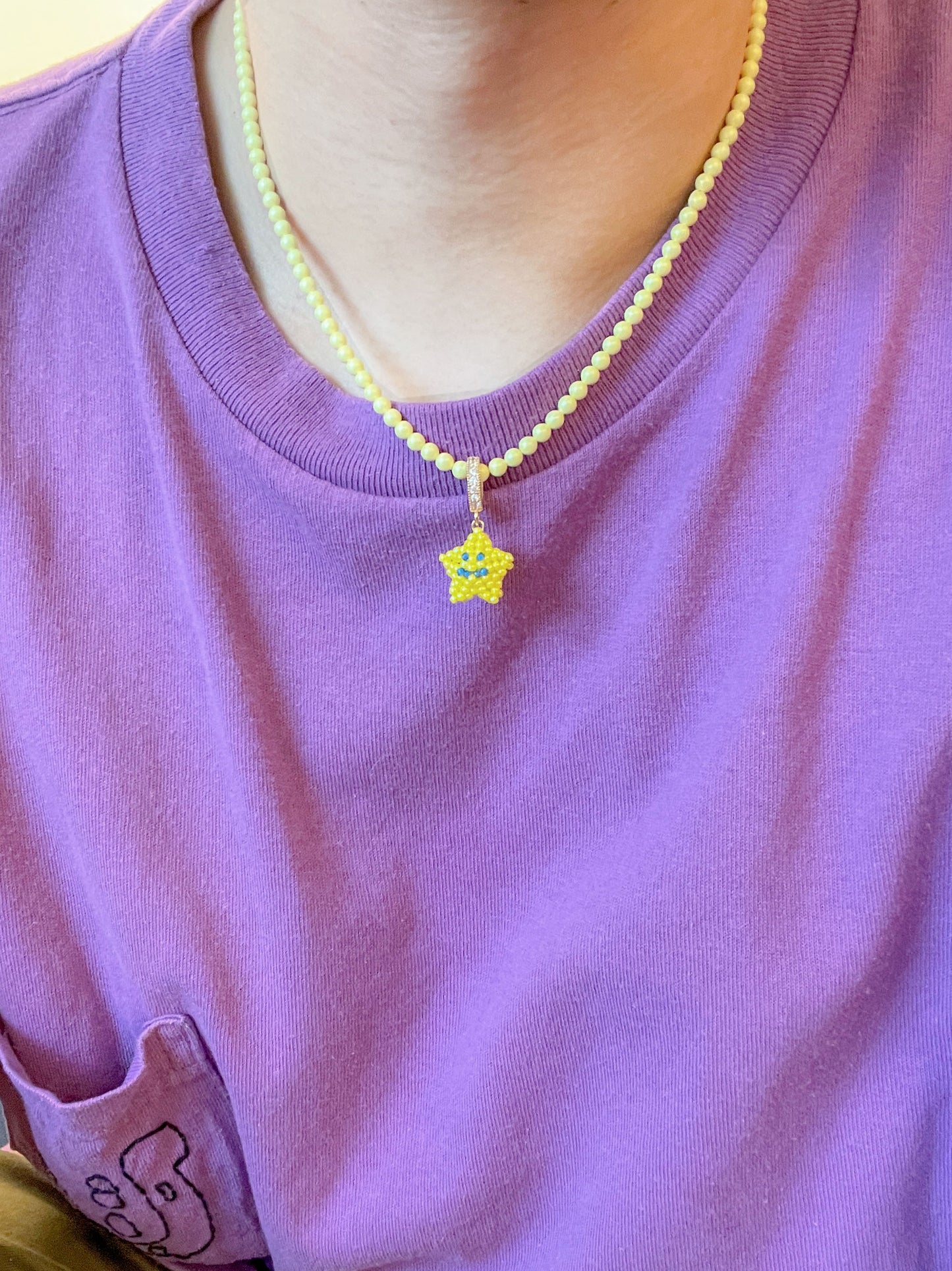 SNBC Lucky Star Pearl Necklace