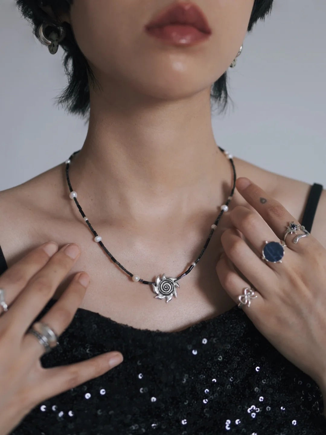 MERE Necklace of the Dark Light