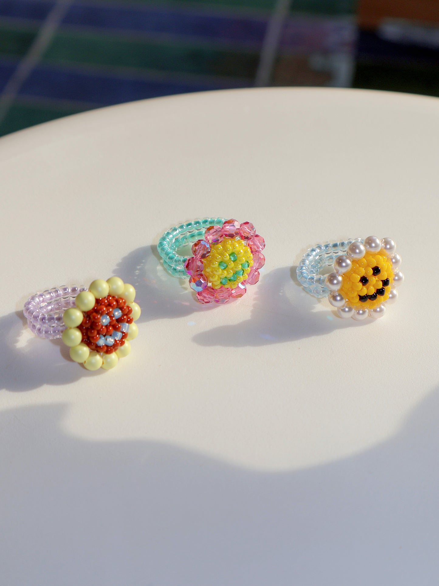 SNBC Smiley Daisy Ring