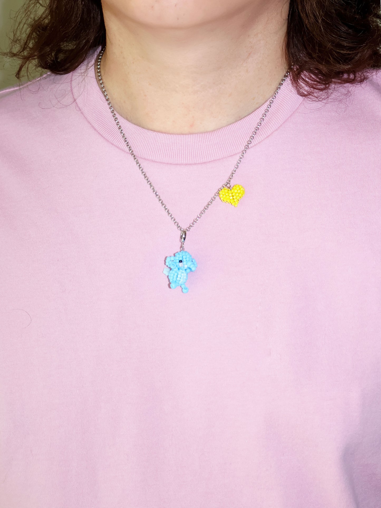 SNBC Elephant Love Necklace