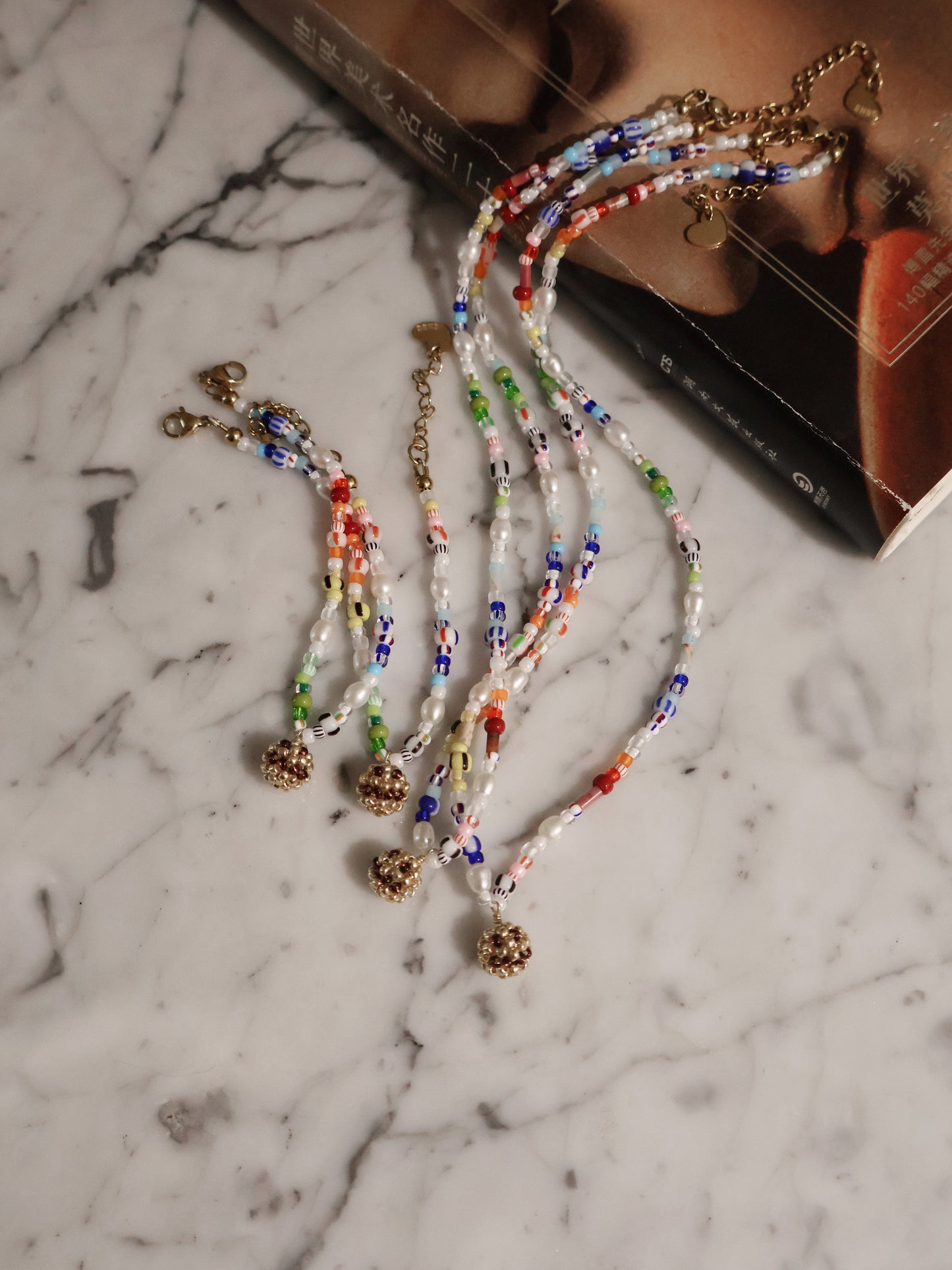 SNBC Colorful Beaded Necklace