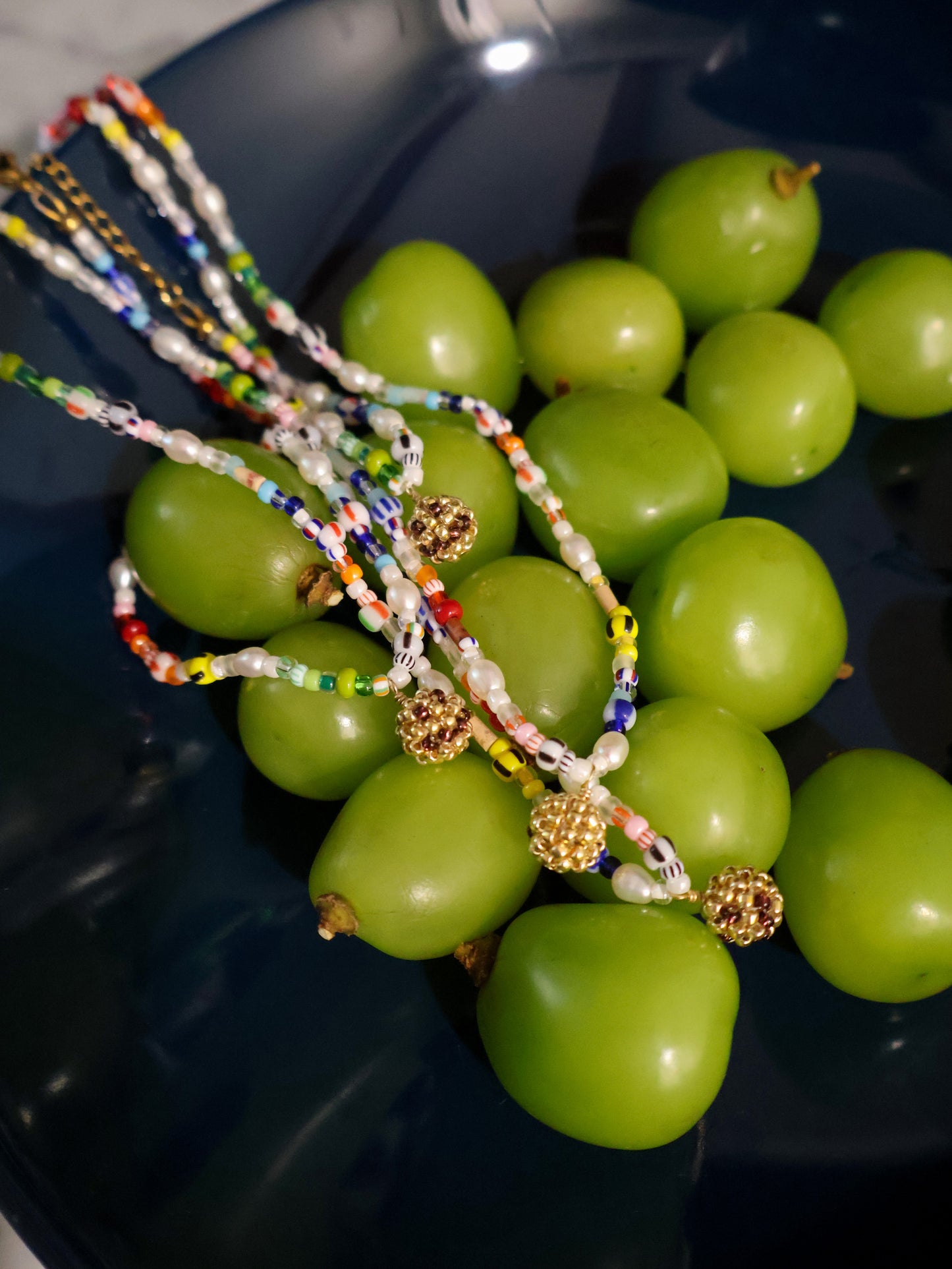 SNBC Colorful Beaded Necklace