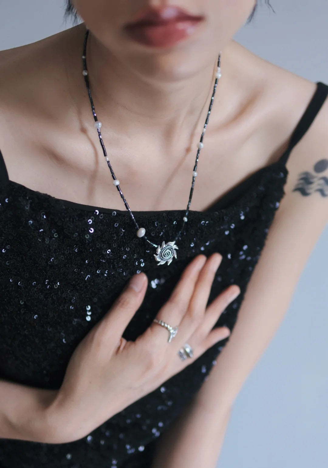 MERE Necklace of the Dark Light