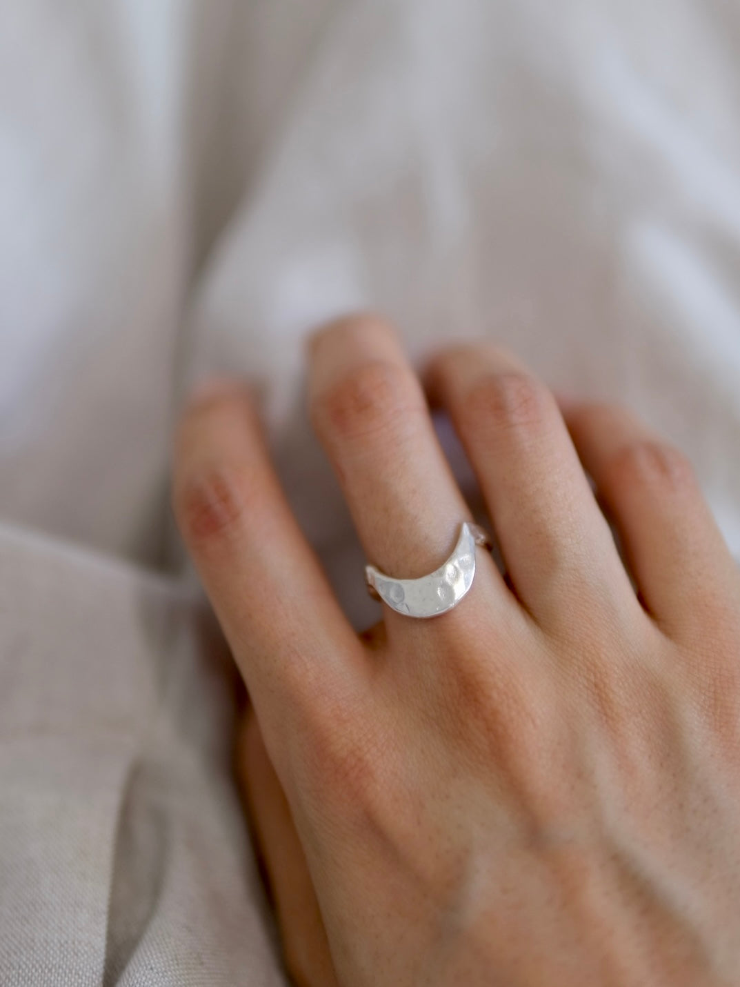 MERE Moon Open Ring