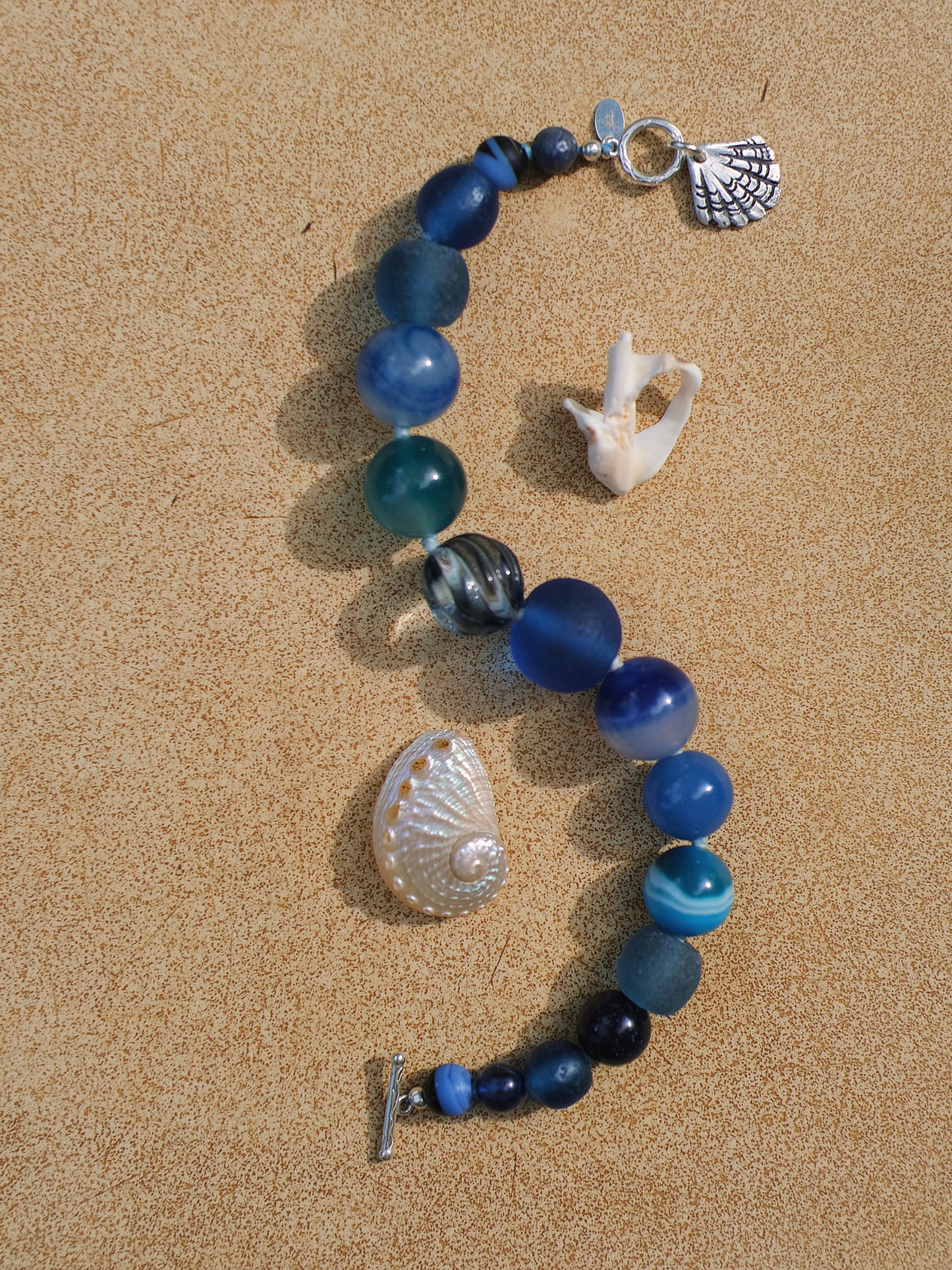 MERE Blue Bubble Bracelet