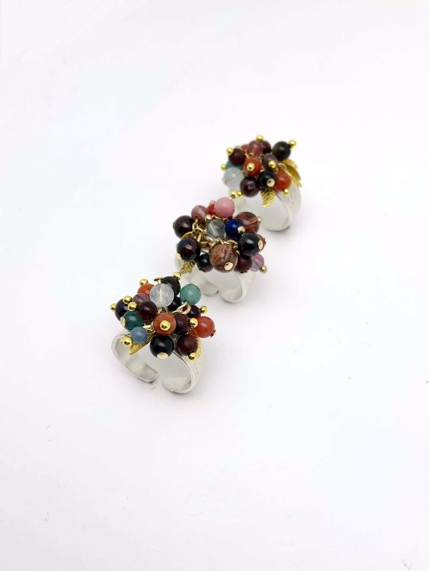 MERE Black Currant Open Ring