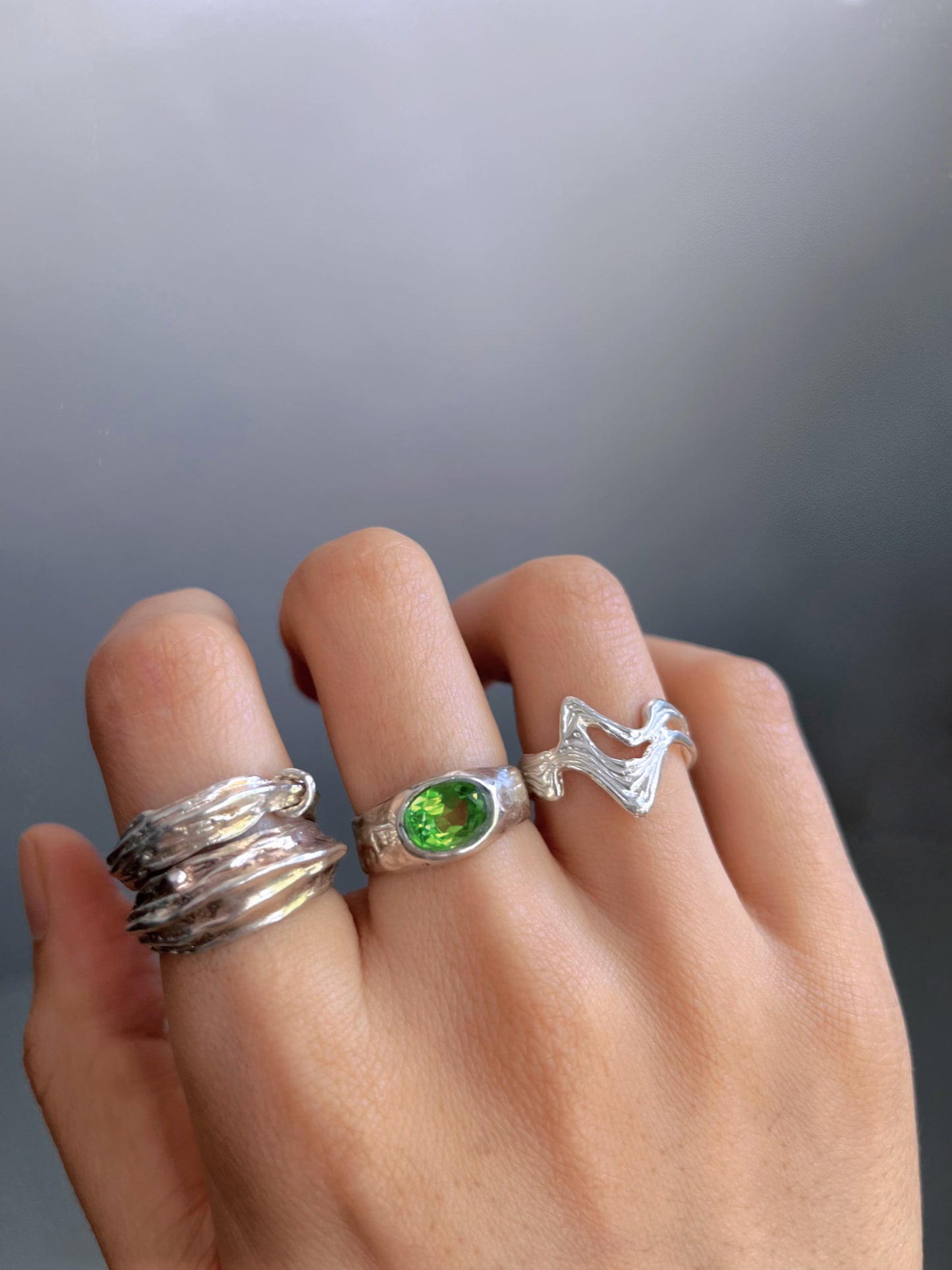 MERE Mirror Open Ring