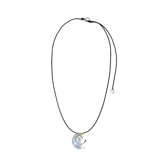 MERE Spiral Shell Necklace