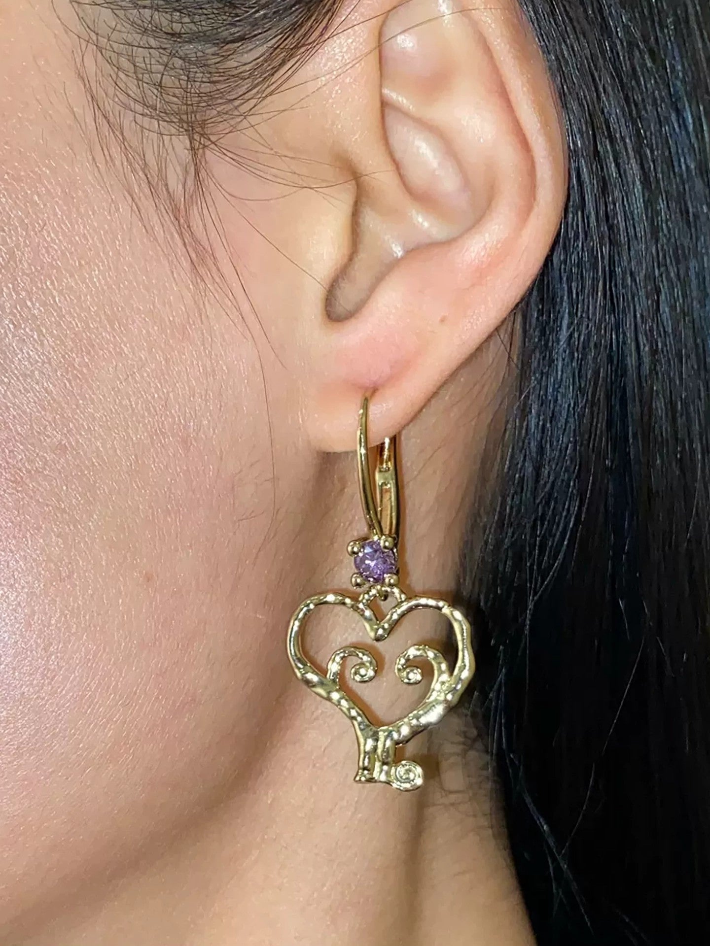 USELESS OBJECTS Infinity Key Key Earrings Pair