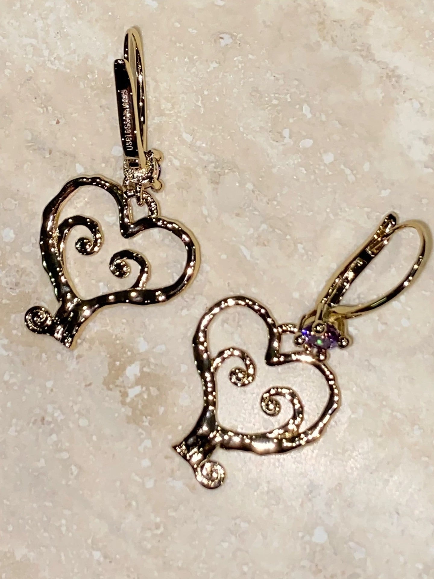 USELESS OBJECTS Infinity Key Key Earrings Pair