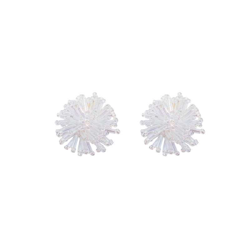 SNBC Puffy Ball Ear Clips (a pair)