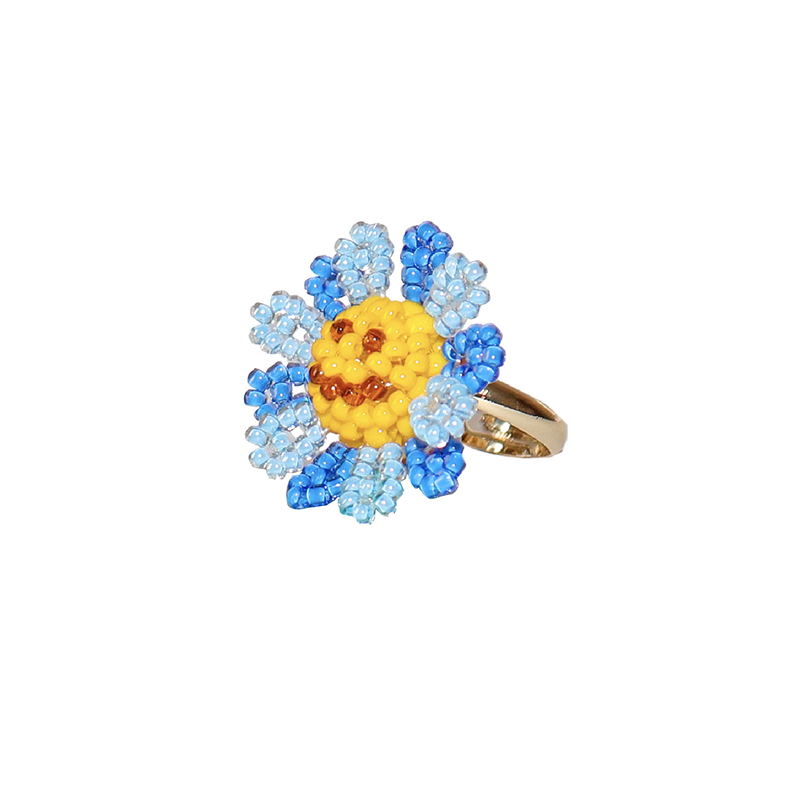 SNBC Smiley Sunflower Ring