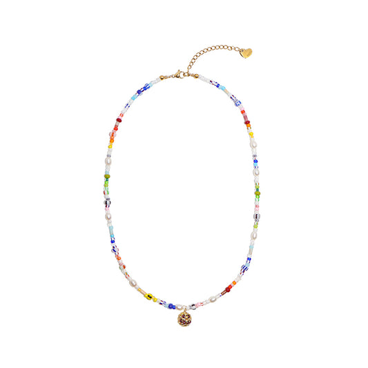 SNBC Colorful Beaded Necklace