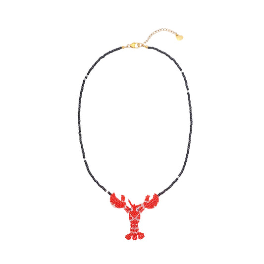 SNBC Lobster Beaded Necklace