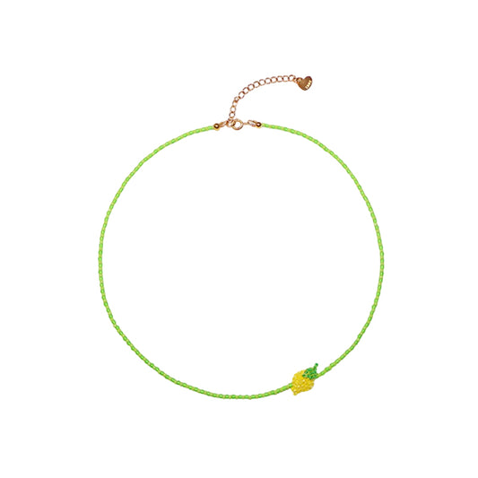 SNBC Mini Lemon Beaded Necklace