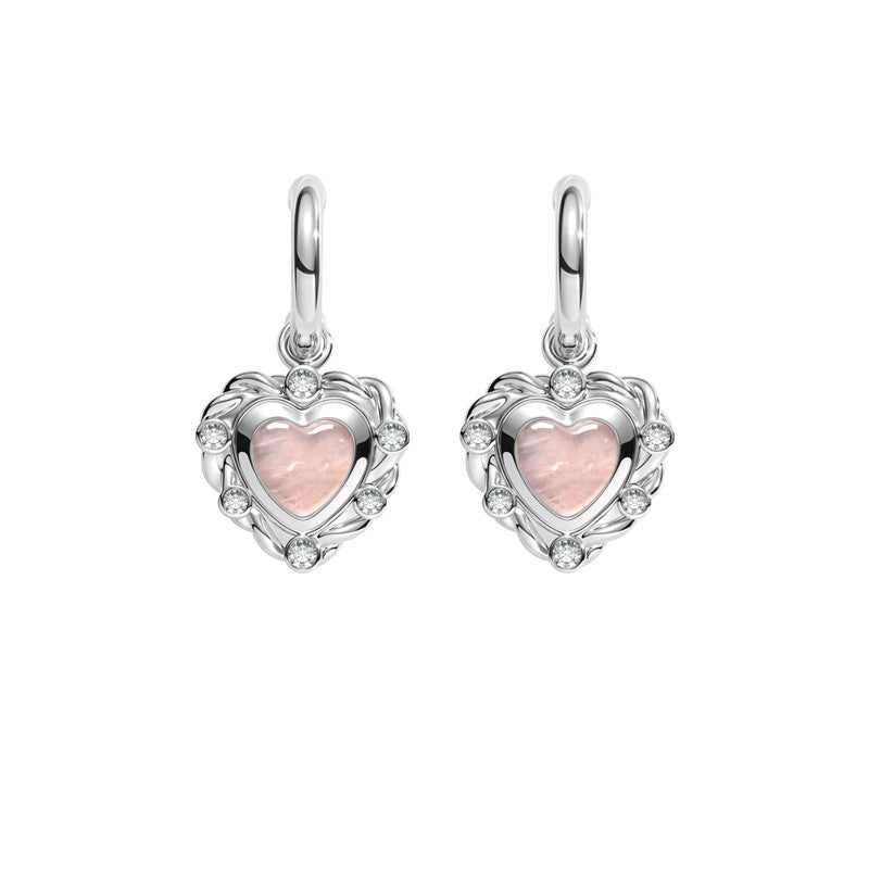 USELESS OBJECTS Uheart Uheart Heart-Shaped Earrings Pair