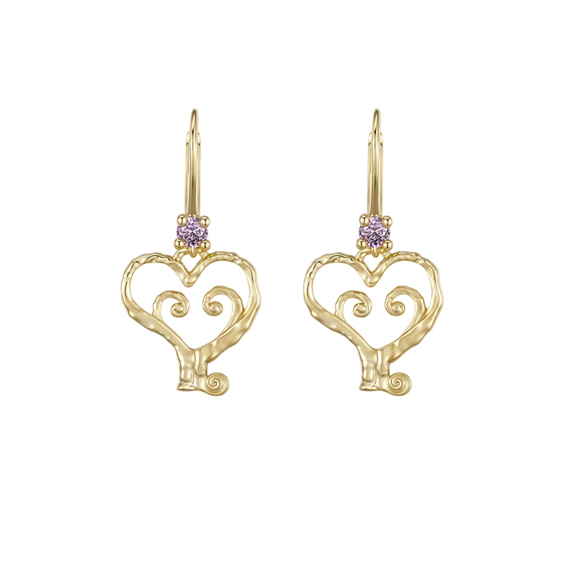 USELESS OBJECTS Infinity Key Key Earrings Pair