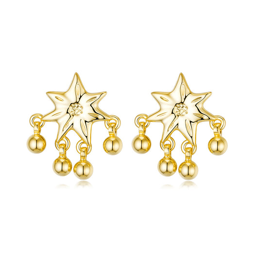 XTASTE Shooting Star Stud Earrings (Pair)