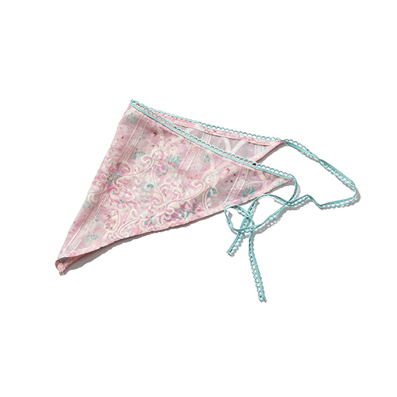 Within Without Pea Tip Pattern Silk Eye Mask
