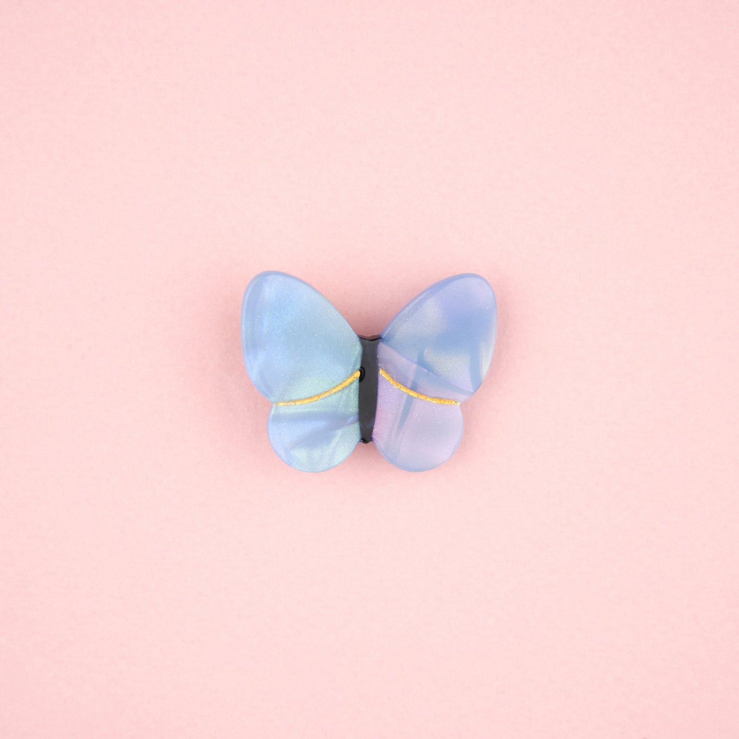 Coucou Suzette Lavender Butterfly Hair Clip