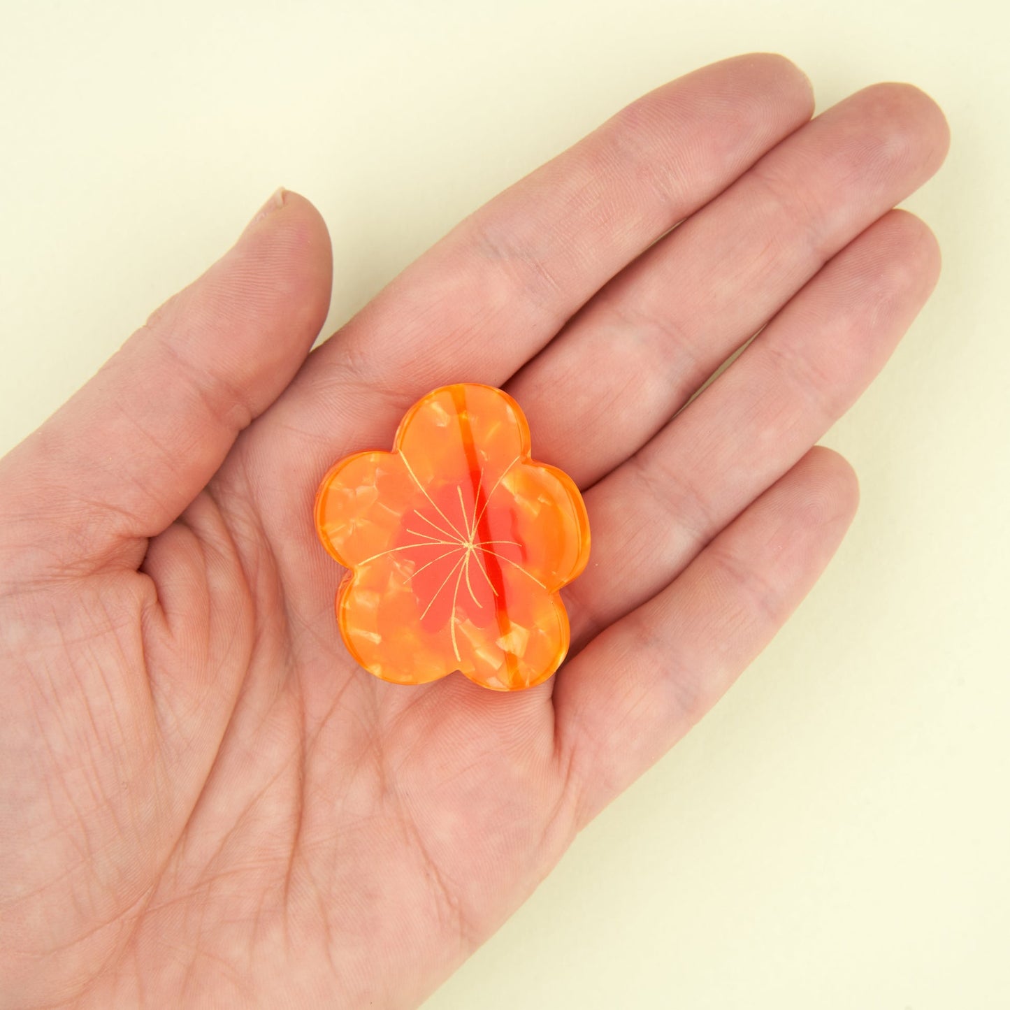 Coucou Suzette Nasturtium Mini Hair Claw
