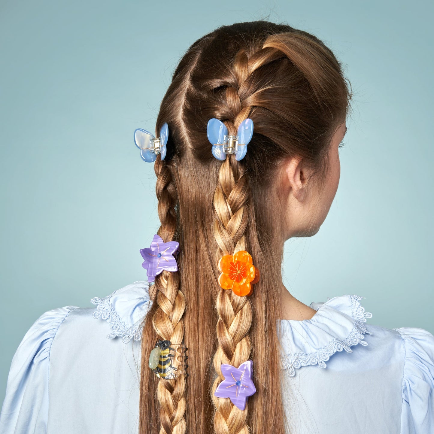 Coucou Suzette Nasturtium Mini Hair Claw