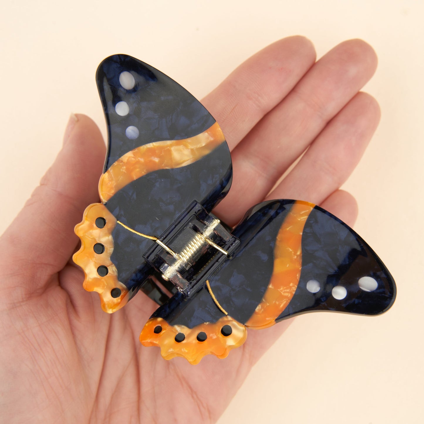 Coucou Suzette Black Butterfly Hair Claw