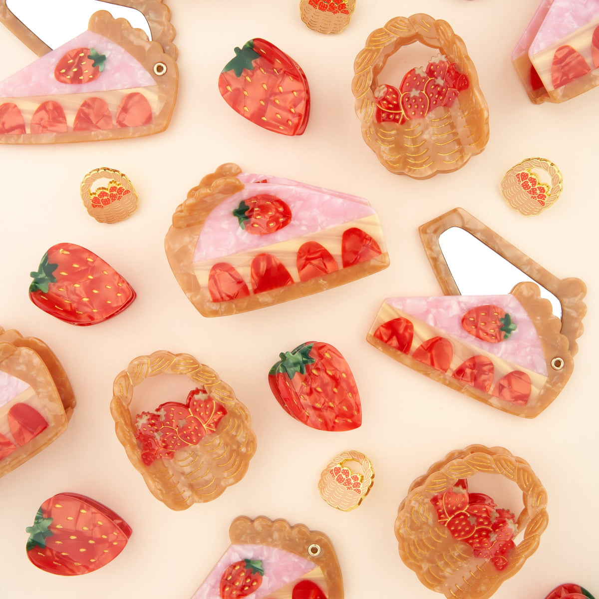 Coucou Suzette Strawberry Pie Mirror