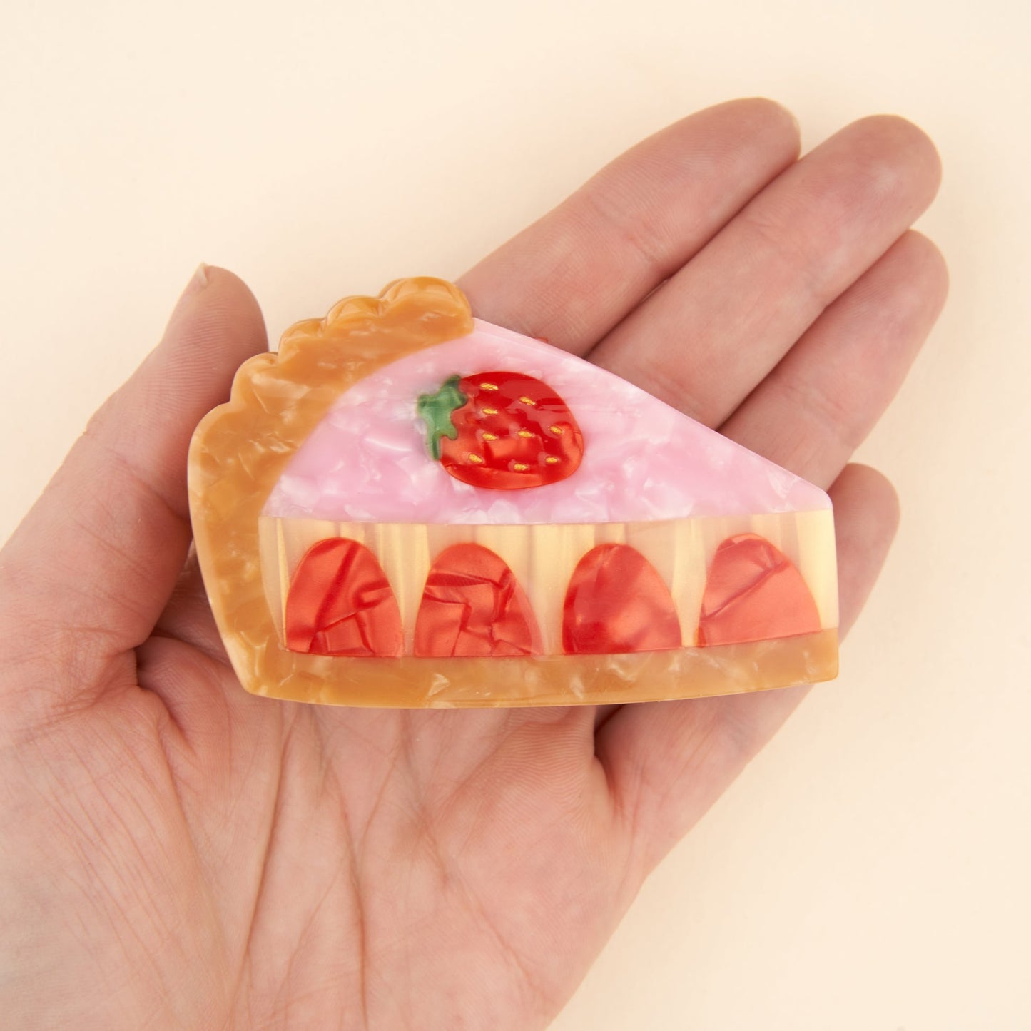 Coucou Suzette Strawberry Pie Hair Claw
