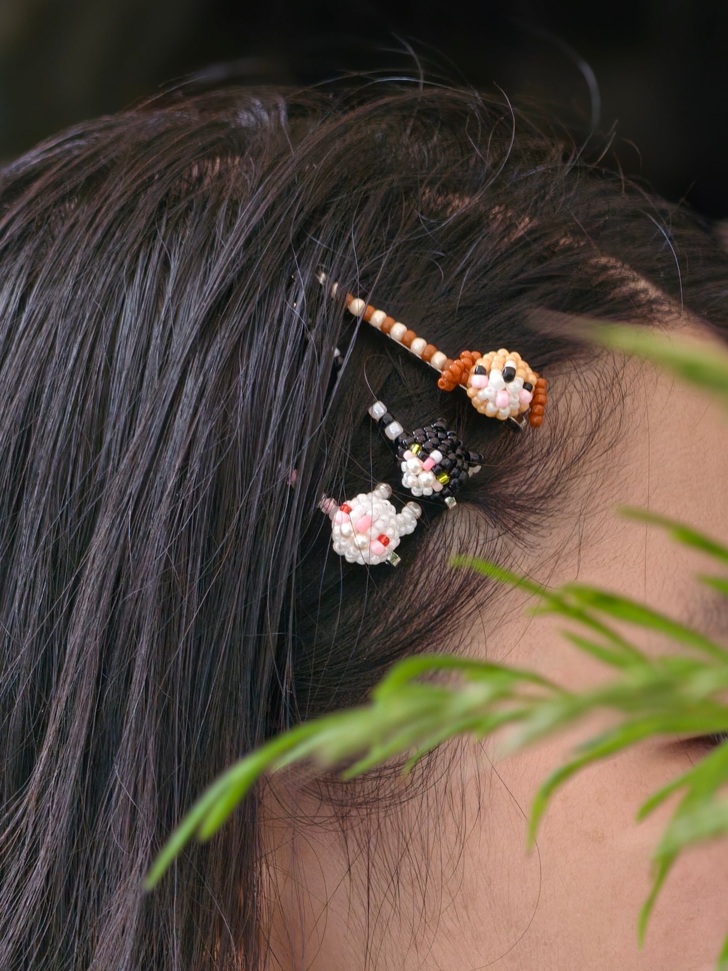 SNBC Bead Barrette
