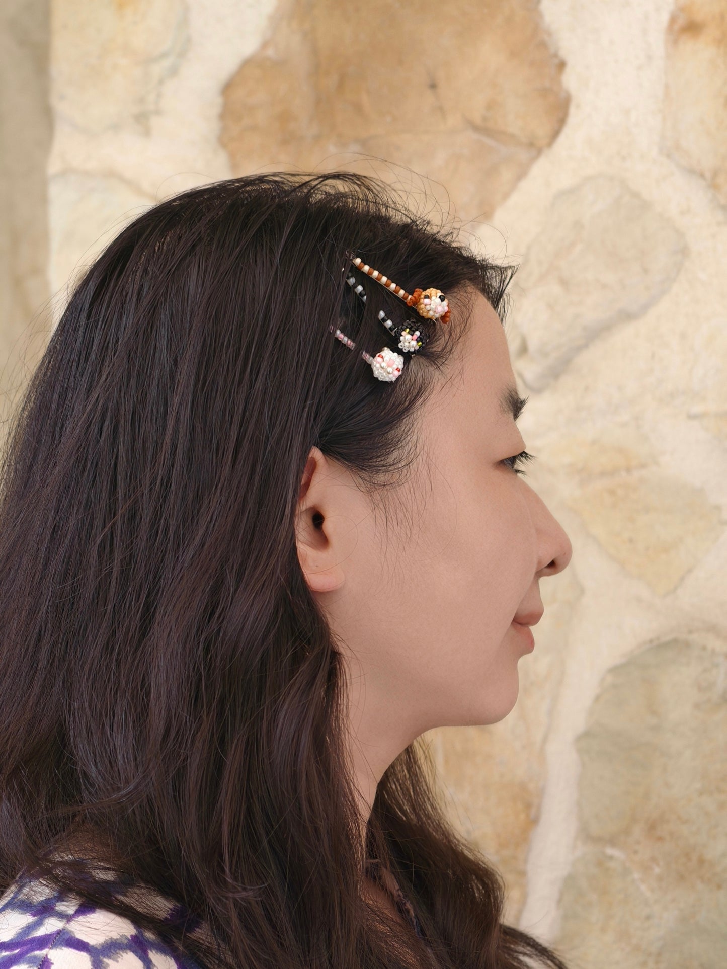 SNBC Bead Barrette